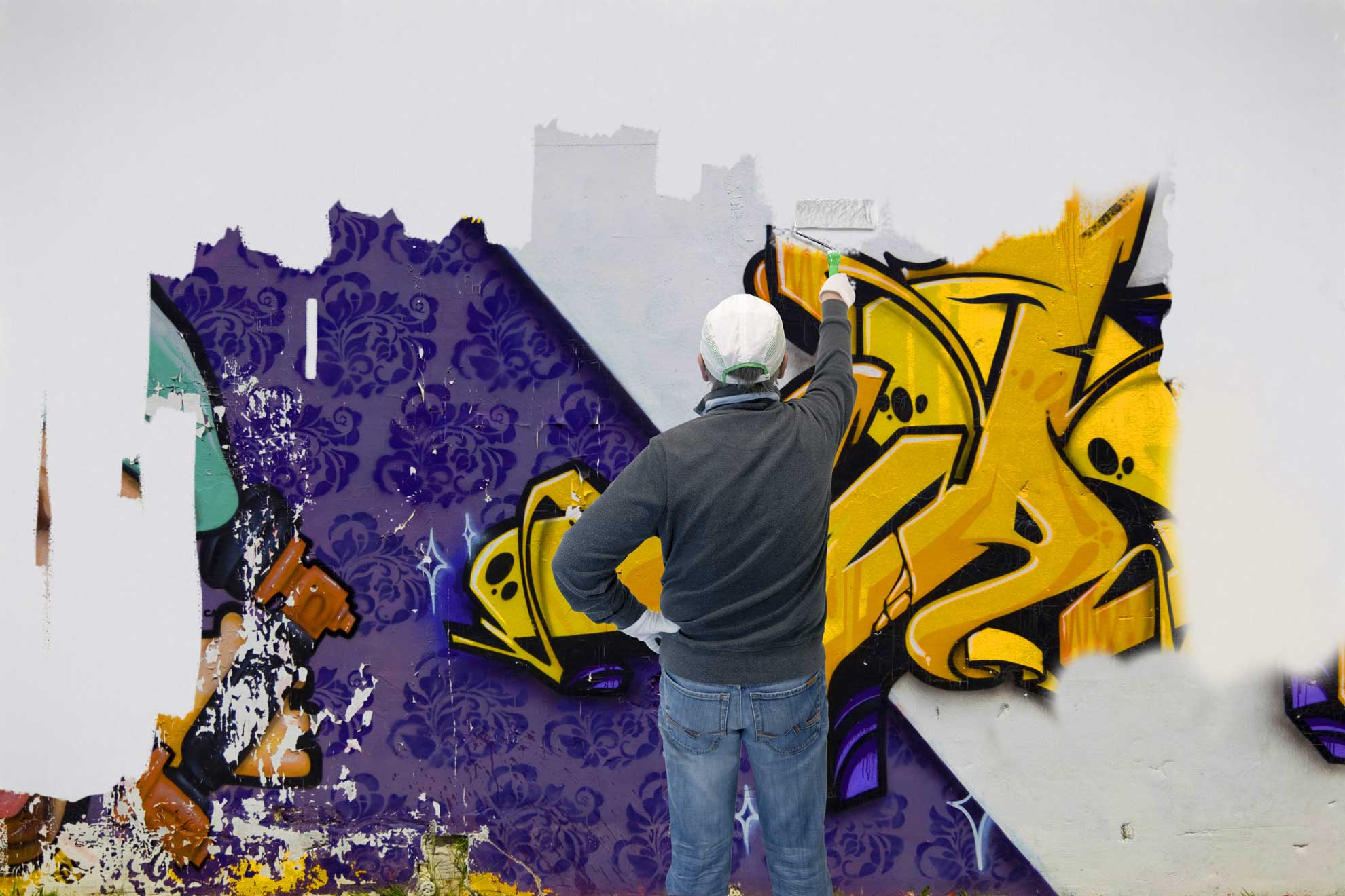 Schimmel- und Graffitientfernung